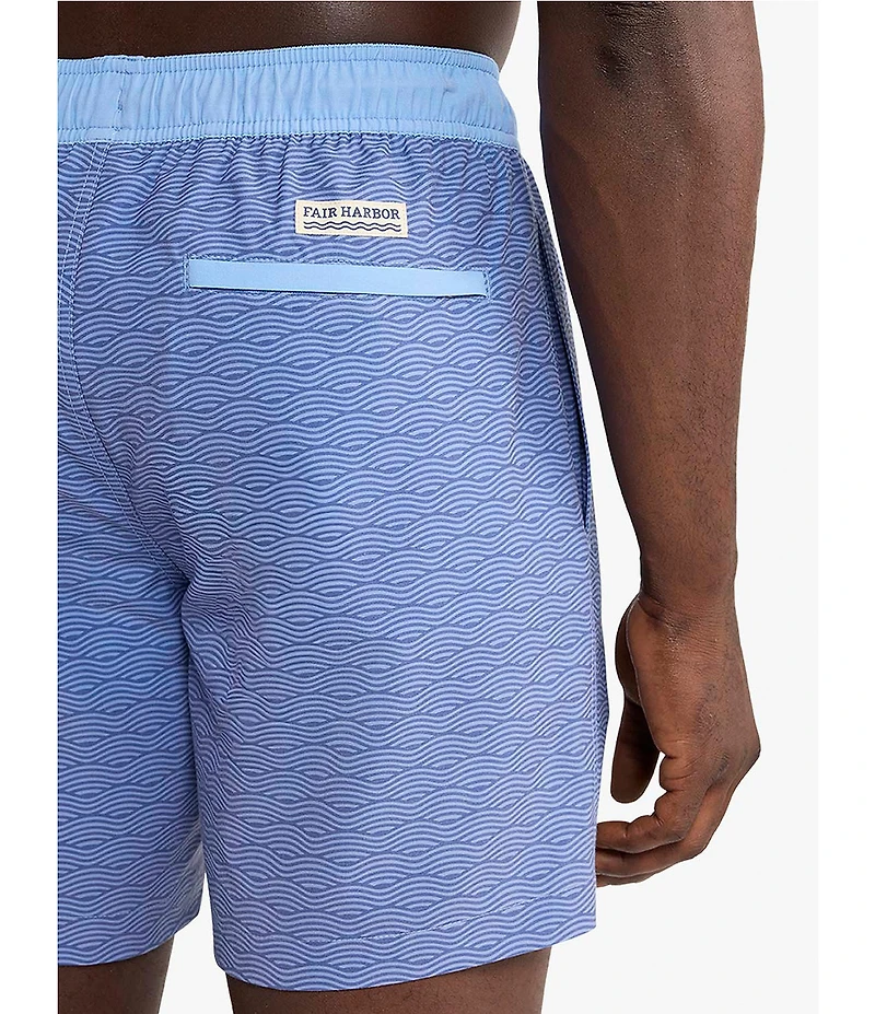 Fair Harbor Blue Waves Bayberry Trunks