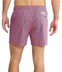 Fair Harbor Cobalt Sun Bungalow 5#double; Trunks