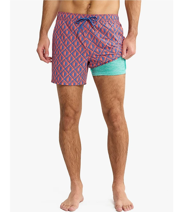Fair Harbor Cobalt Sun Bungalow 5#double; Trunks