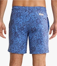 Fair Harbor Island Blue Leaves 7#double; Inseam Bayberry Trunks