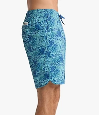 Fair Harbor Rushing Waves 8#double; Inseam Swim Trunks