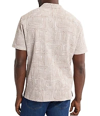 Fair Harbor Short Sleeve Castaway Textured Camp Top