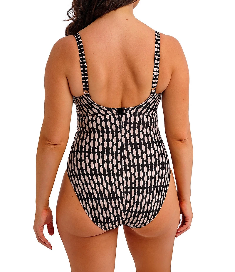 Fantasie Shell Bay Sweetheart Neck Full Cup One Piece Swimsuit