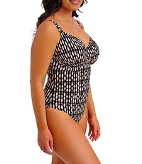 Fantasie Shell Bay Sweetheart Neck Full Cup One Piece Swimsuit