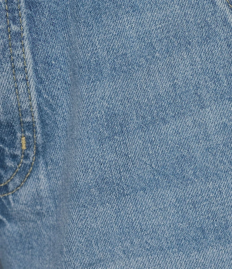 Farm Rio Barrel Leg Mid Rise Denim Jeans