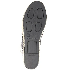 Farm Rio Copacabana Print Slip On Espadrilles