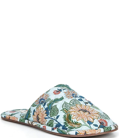Farm Rio Farm Floral Fabric Hotel Slippers
