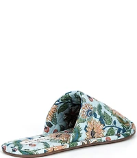 Farm Rio Farm Floral Fabric Hotel Slippers