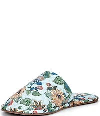 Farm Rio Farm Floral Fabric Hotel Slippers