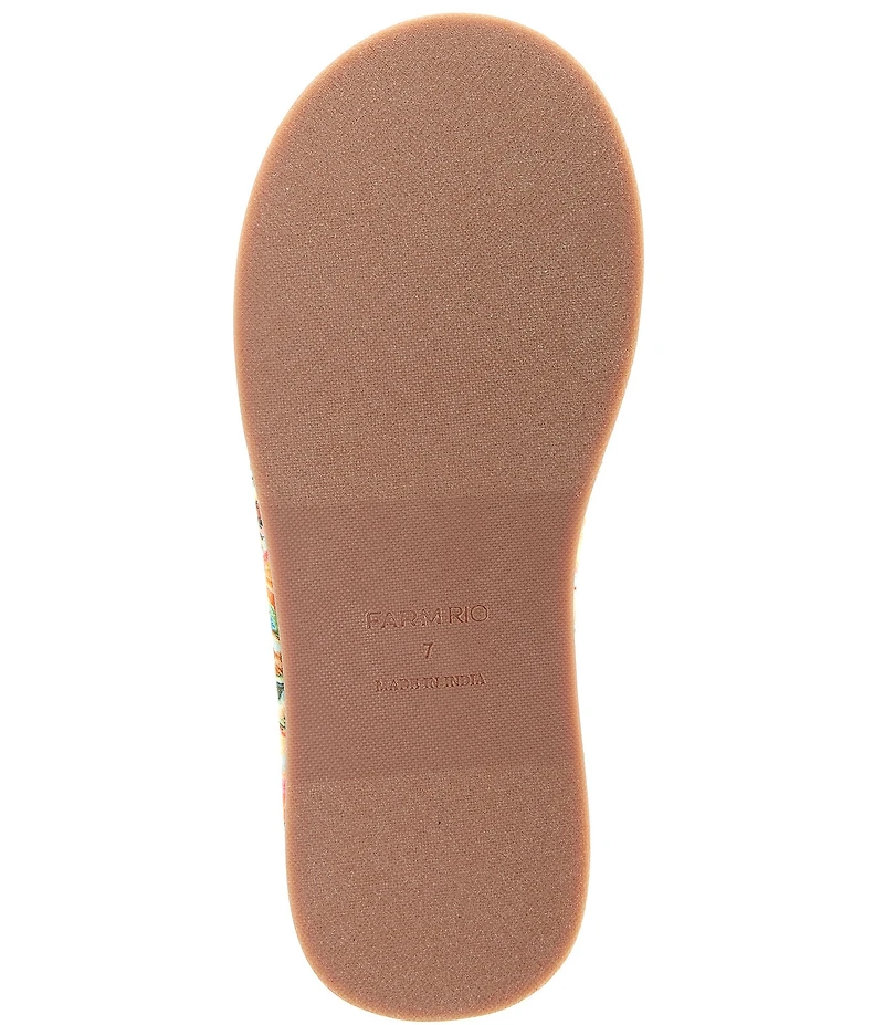 Farm Rio Farm Tropical Fabric Hotel Slippers