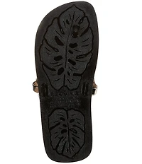 Farm Rio Flower Jelly Flat Thong Sandals