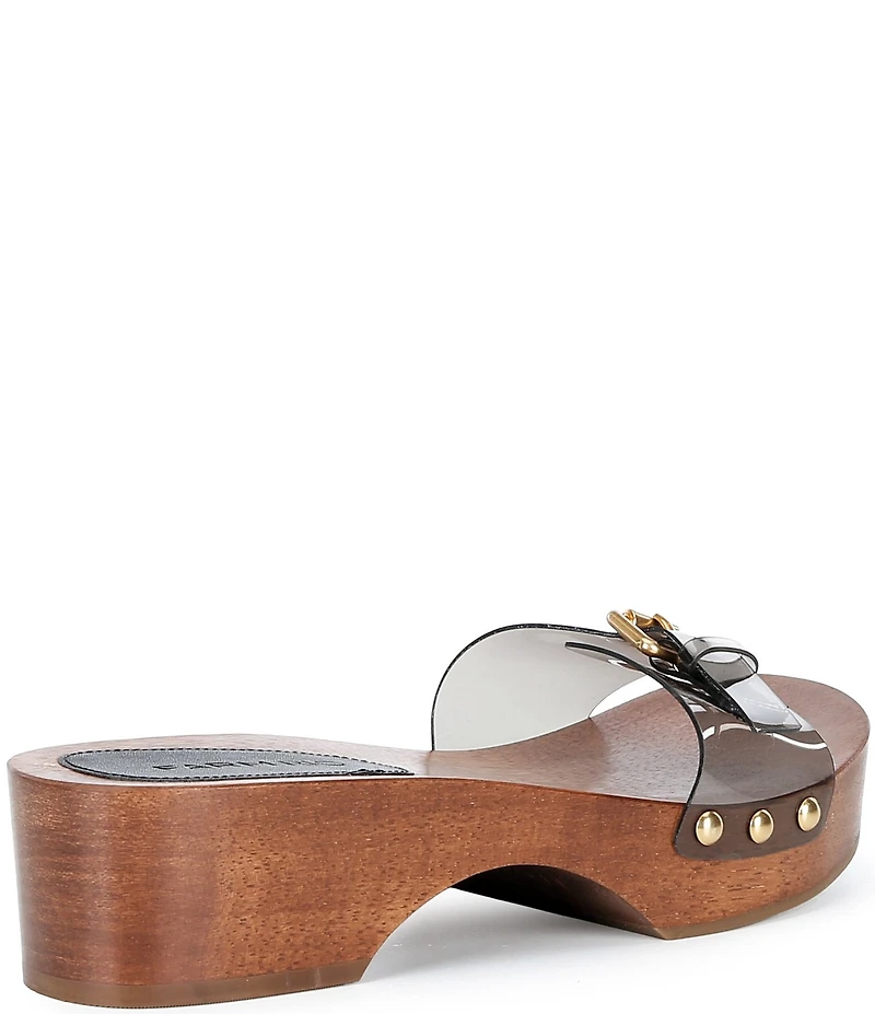 Farm Rio Jelly Studded Banded Mules