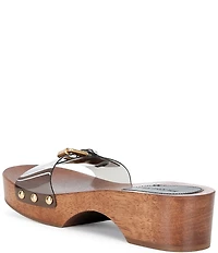 Farm Rio Jelly Studded Banded Mules