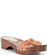 Farm Rio Jelly Studded Banded Mules