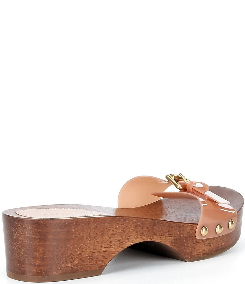 Farm Rio Jelly Studded Banded Mules