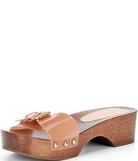 Farm Rio Jelly Studded Banded Mules