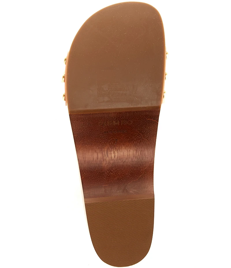 Farm Rio Jelly Studded Banded Mules