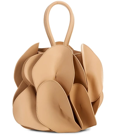 Farm Rio Leather Flower Handbag