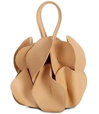 Farm Rio Leather Flower Handbag
