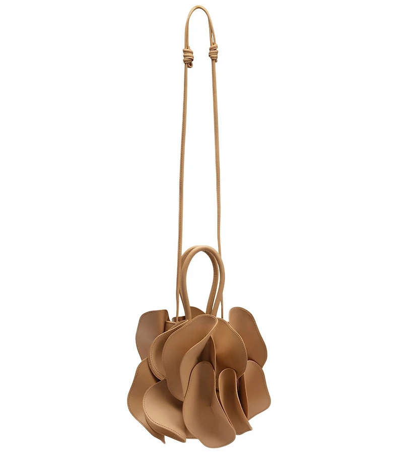 Farm Rio Leather Flower Handbag
