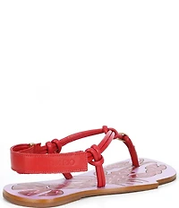 Farm Rio Lobster Sling Back Thong Sandals
