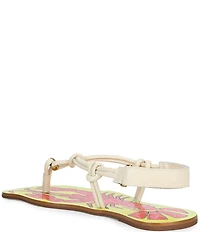 Farm Rio Lobster Sling Back Thong Sandals