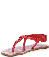 Farm Rio Lobster Sling Back Thong Sandals