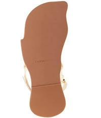 Farm Rio Lobster Sling Back Thong Sandals