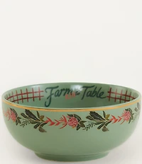Farm Rio Painted Farm Bowls, Set of 2