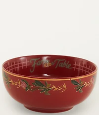 Farm Rio Painted Farm Bowls, Set of 2