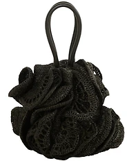 Farm Rio Raffia Flower Bucket Bag