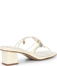 Farm Rio Sea Block Heel Sandals