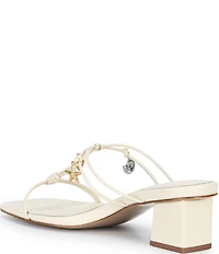 Farm Rio Sea Block Heel Sandals