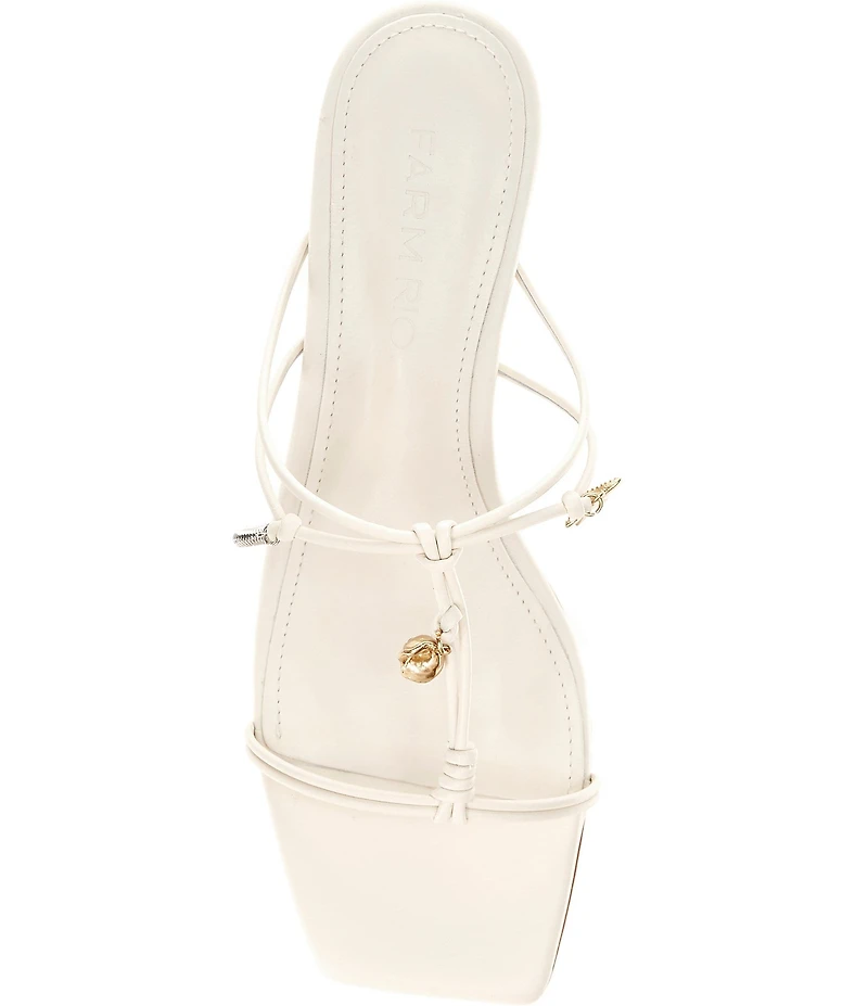 Farm Rio Sea Block Heel Sandals