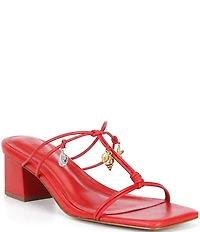 Farm Rio Sea Block Heel Sandals