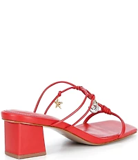Farm Rio Sea Block Heel Sandals