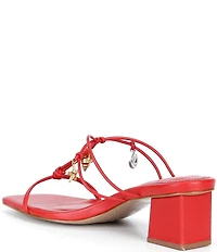 Farm Rio Sea Block Heel Sandals