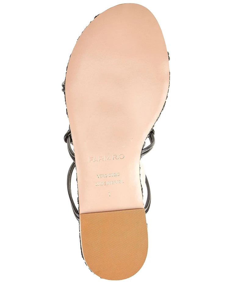Farm Rio Sea Flat Thong Sandals