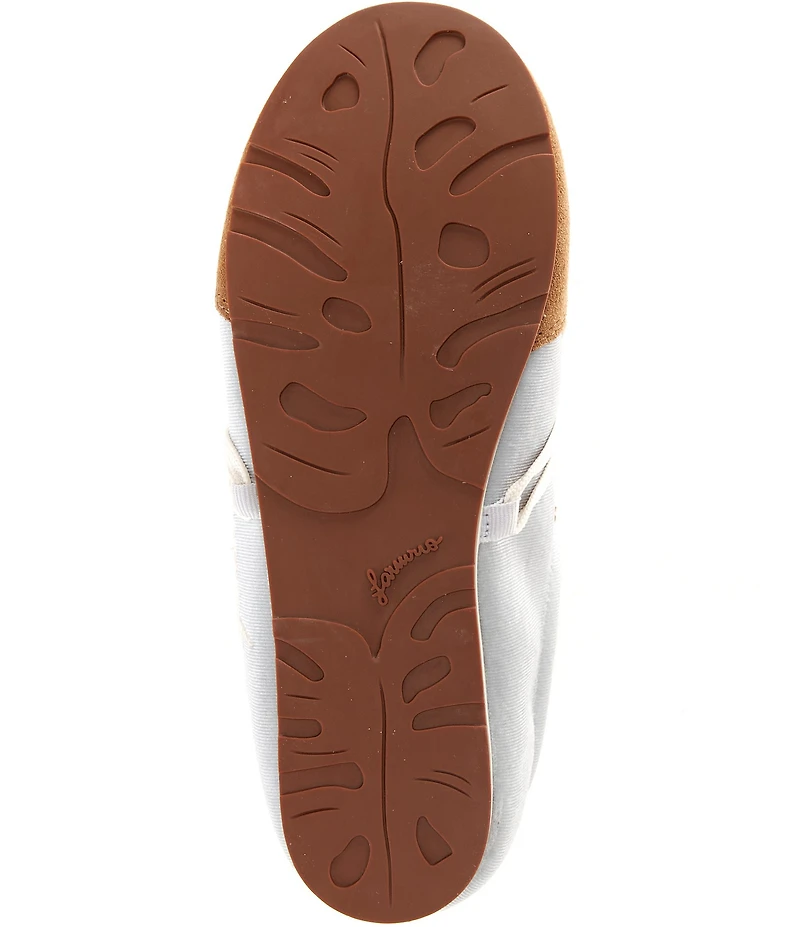 Farm Rio Velvet Lace Up Ballet Flat Sneakers