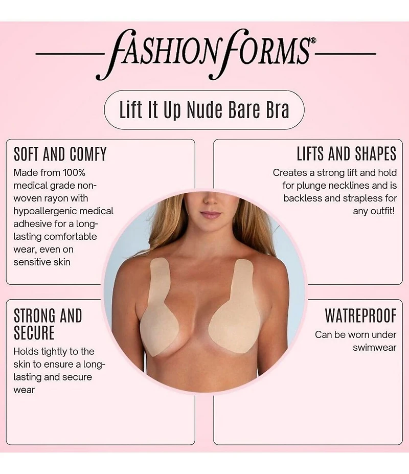 Fashion Forms Lift It Up Nude Bare Bra