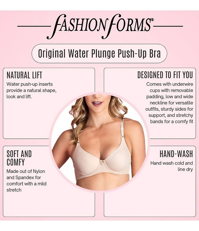 Fashion Forms Original Water Plunge Push-Up Bra