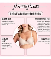 Fashion Forms Original Water Plunge Push-Up Bra