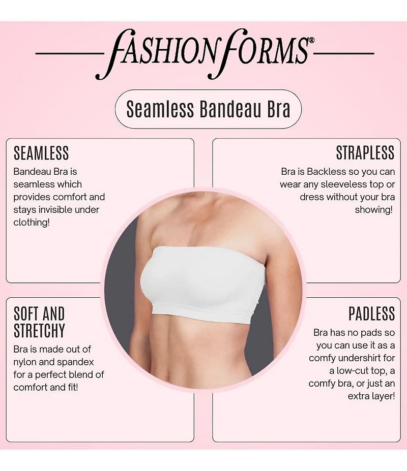 Fashion Forms Seamless Bandeau Bra