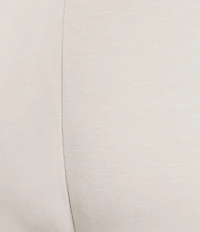 Feather Gray Barrel Leg Pull-On Crop Pants