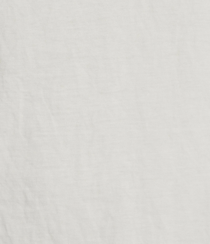 Feather Gray Cotton Blend Crew Neck Keyhole Tie Top