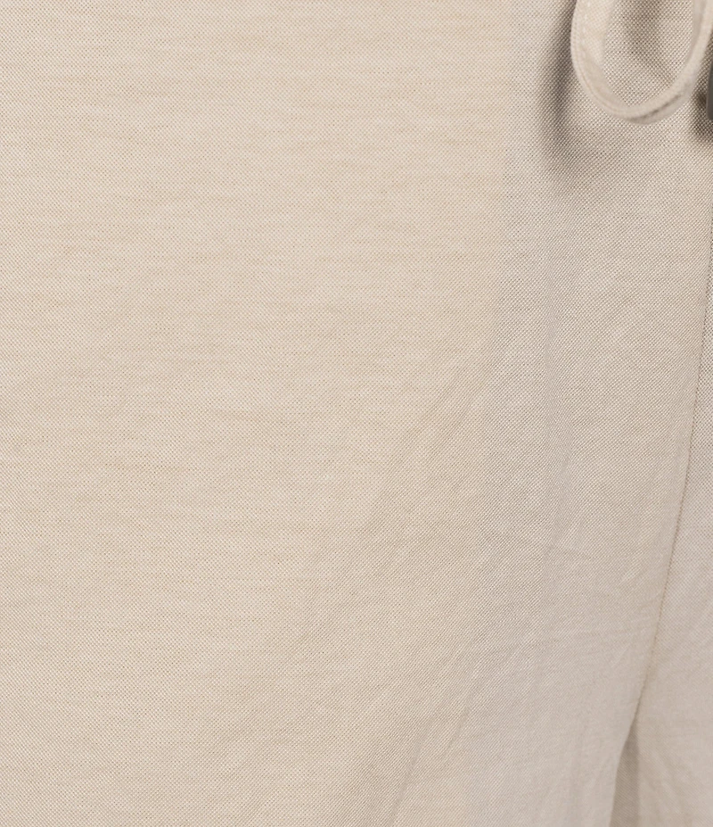 Feather Gray Crinkle Knit Wide Leg Drawstring Waist Pull-On Ankle Pants