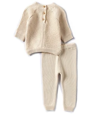 Feltman Brothers Baby Boys Chunky Long Sleeve Sweater & Pants Set