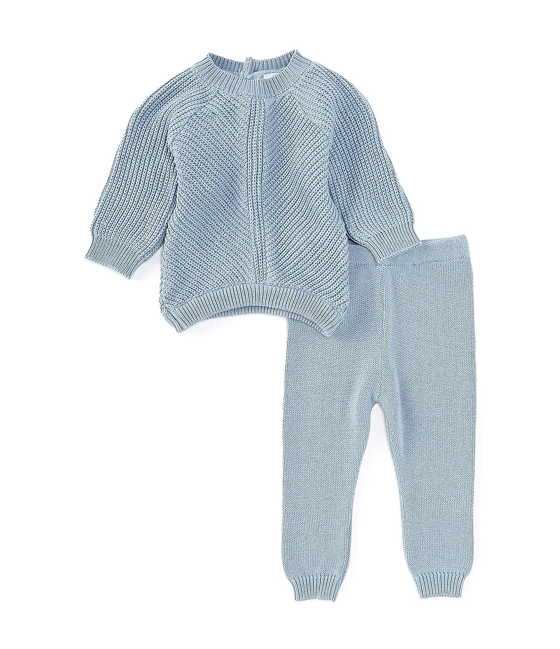 Feltman Brothers Baby Boys Chunky Long Sleeve Sweater & Pants Set