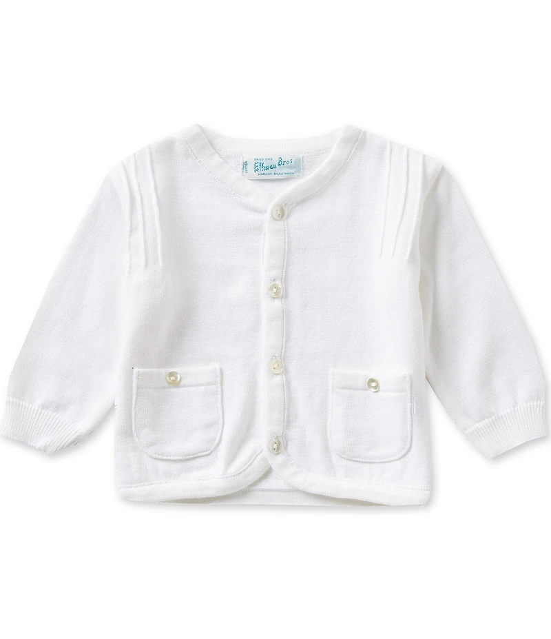 Feltman Brothers Baby Boys Knit Pocket Cardigan