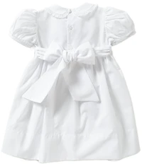 Feltman Brothers Baby Girls Smocked Lace-Detailed Dress